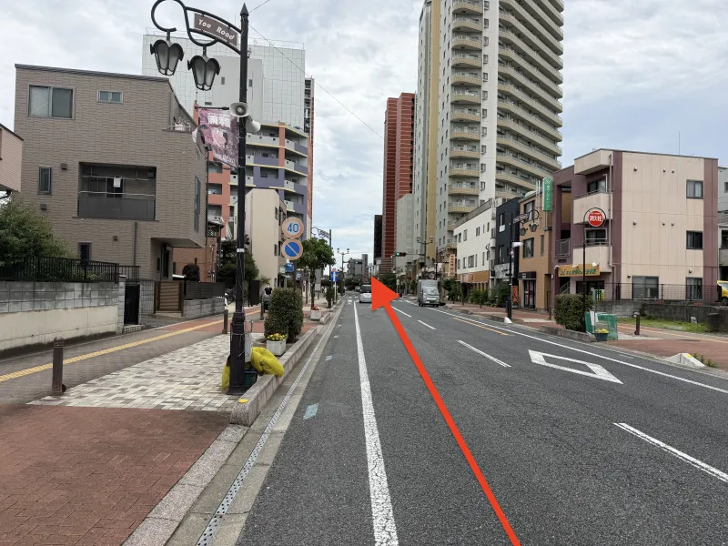 お車での経路 手順2