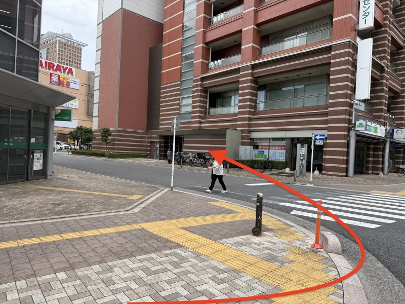 お車での経路 手順3