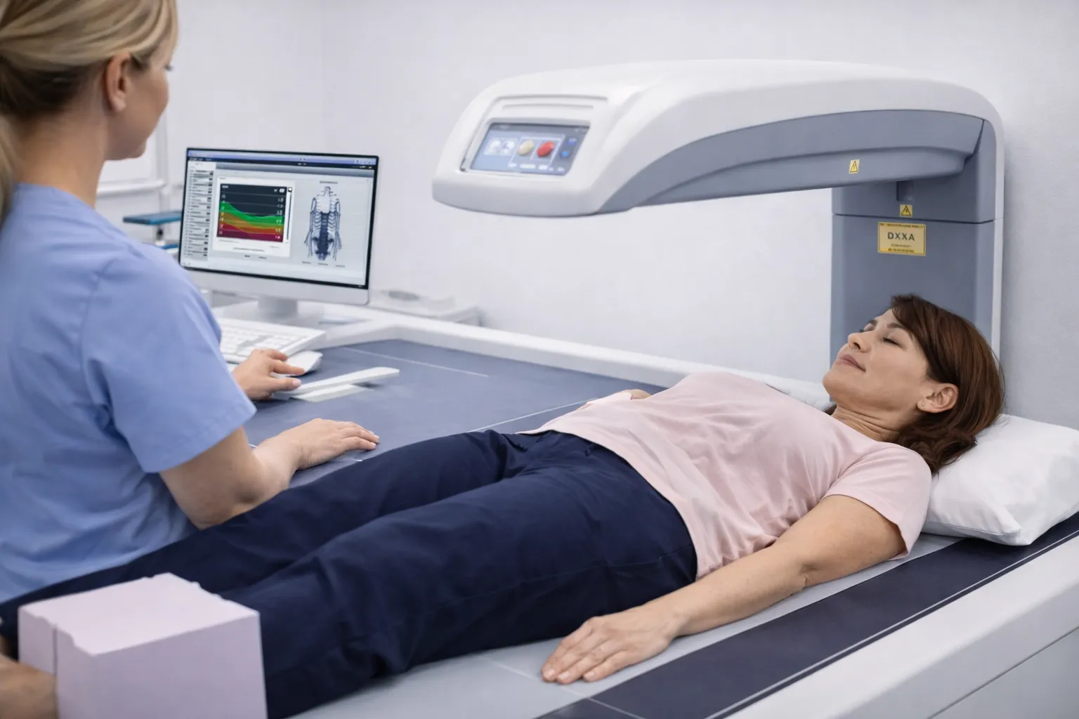 DXA <br>(Dual-energy X-ray Absorptiometry)
