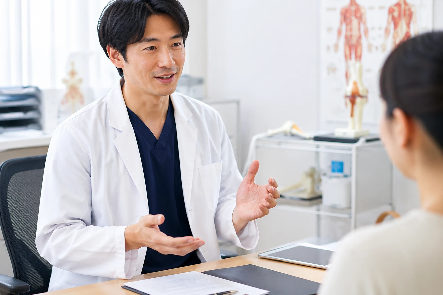 診察の様子